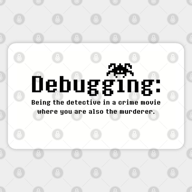 Debugging Definition [Black] Magnet by Swish